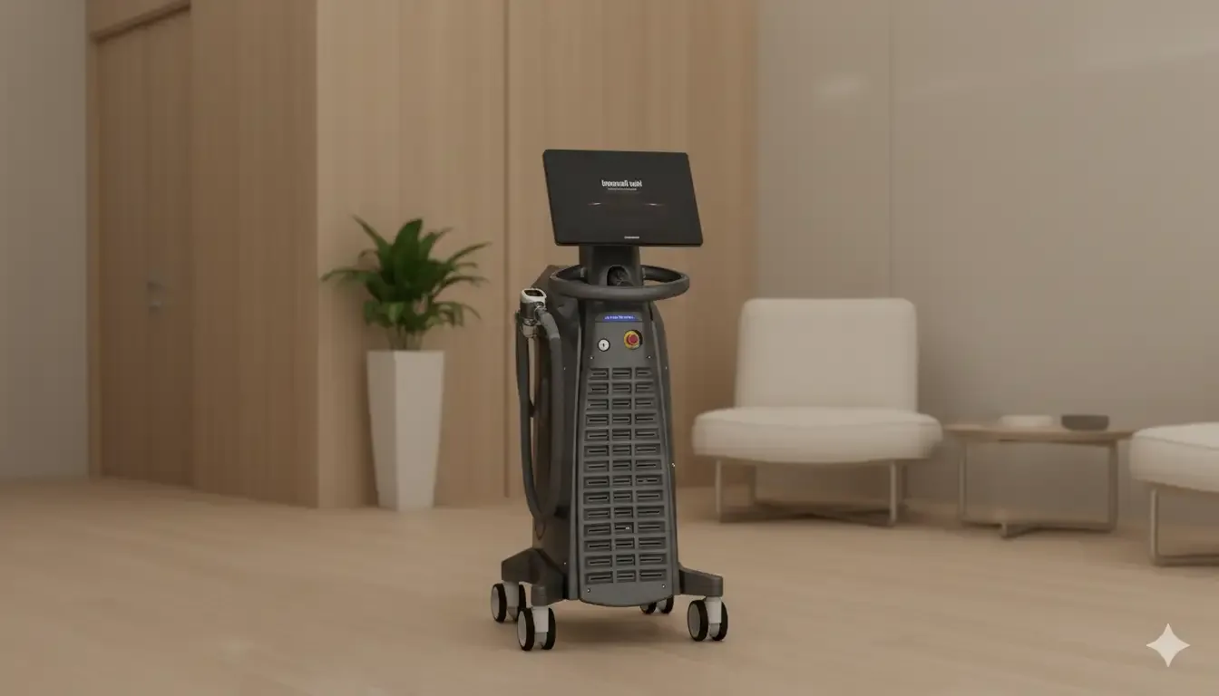 Schéma longueurs d'onde Cheveux Ice Pro